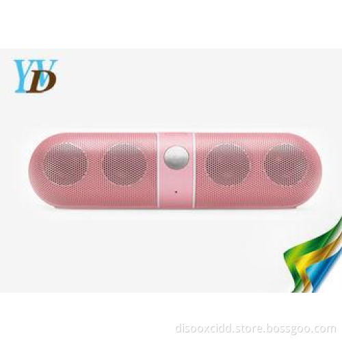 Pill Stereo Bluetooth Speaker With High Capacity Battery Su